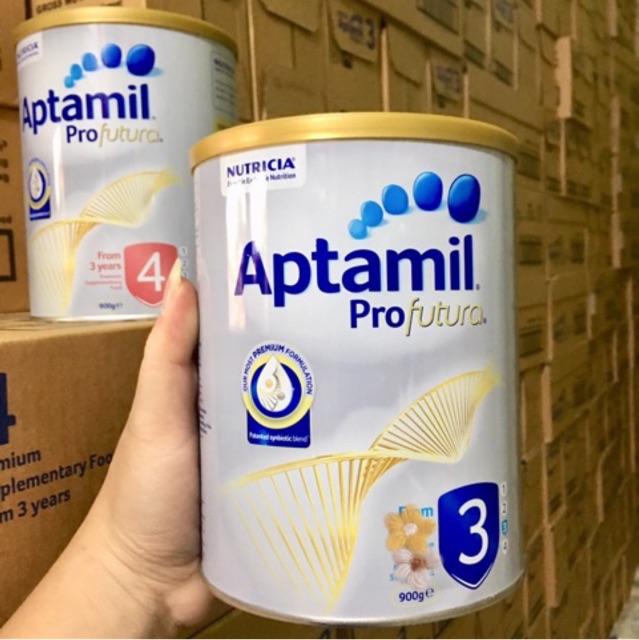 (Đủ số date xa) Sữa aptamil úc 900g-Số 4 24m