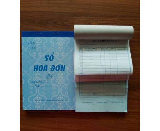 Hóa đơn bán lẻ 2 liên - 10 cuốn - 100 tờ