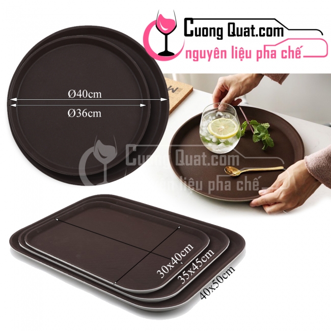 Khay Phục Vụ Chống Trượt Khay