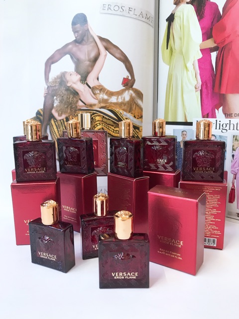 Nước hoa nam Versace Eros Flame EDT đỏ 5ml