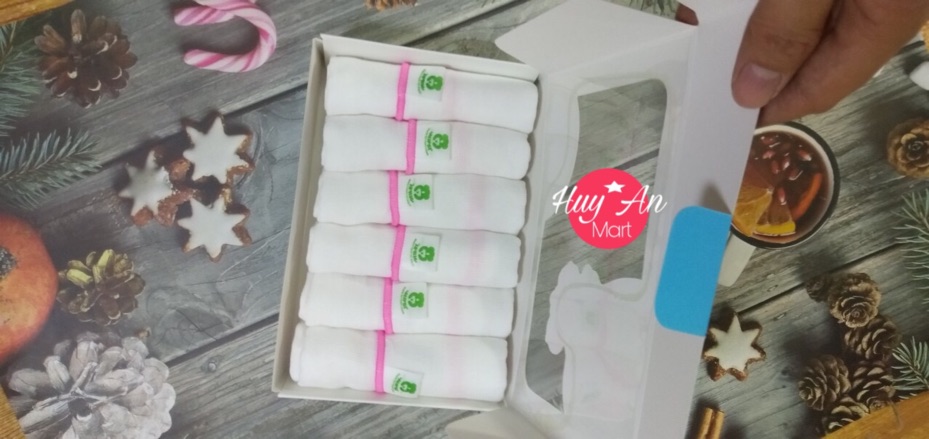 [FREESHIP] Combo 6c khăn sữa 2,3,4 lớp Mipbi 100% COTONG Siêu mềm
