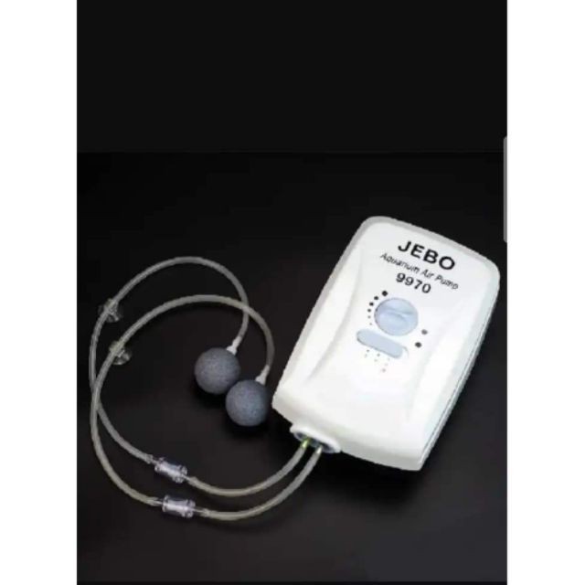 Máy Sủi Oxy Tích Điện Jebo 9970 Dùng Cho Hồ Cá Cảnh - Tặng Kèm Dây Và Cục Sủi Tròn - Guppyxanh  Jebo 9970