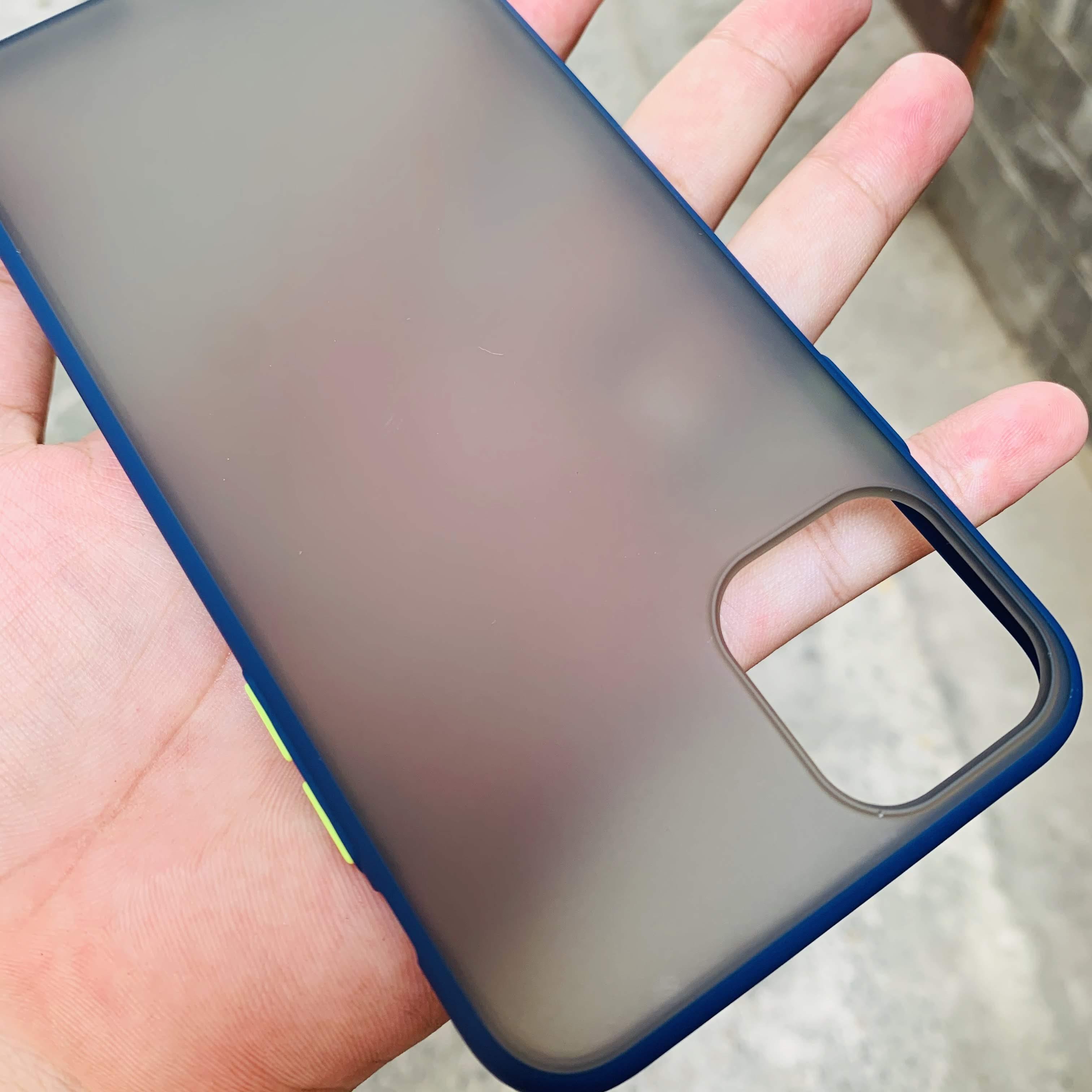 Ốp Lưng Iphone 11  Iphone 11 Pro Max nhám viền màu