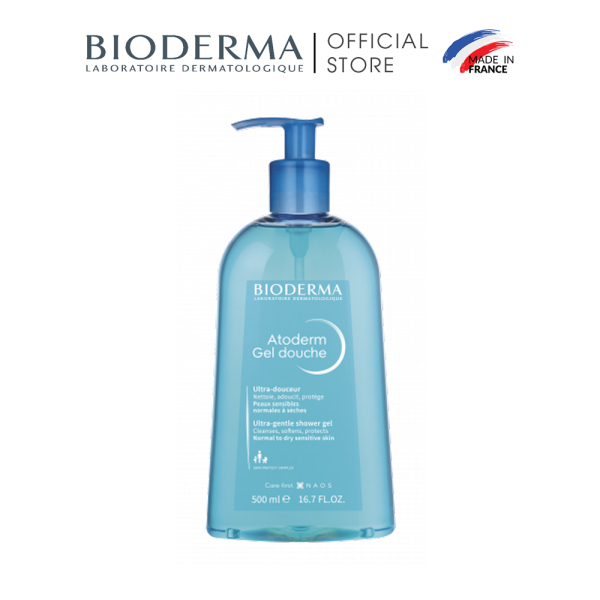 Gel làm sạch dịu nhẹ cho da thường và da khô nhạy cảm Bioderma Atoderm Gel Douche - 500ml
