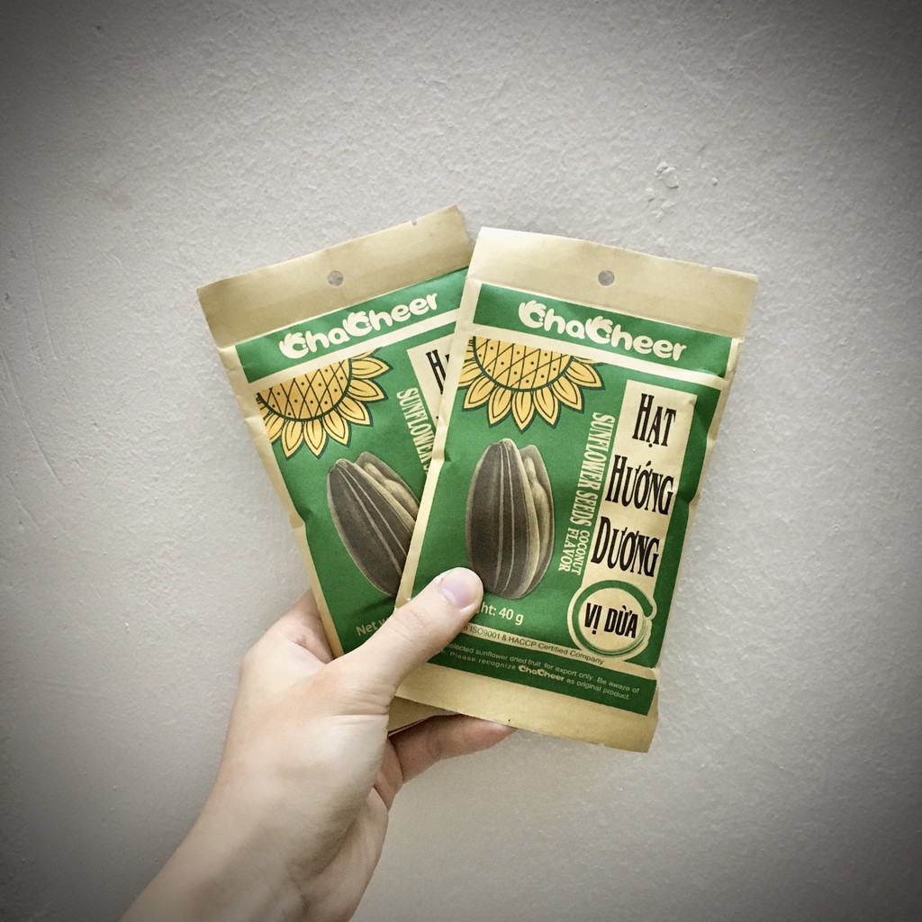 HẠT HƯỚNG DƯƠNG CHACHEER NHẬP KHẨU VỊ DỪA