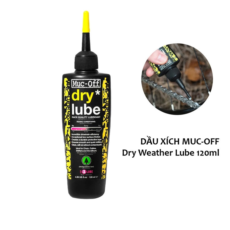 Nhớt xe đạp MUC-OFF BIO LUBE 50ml