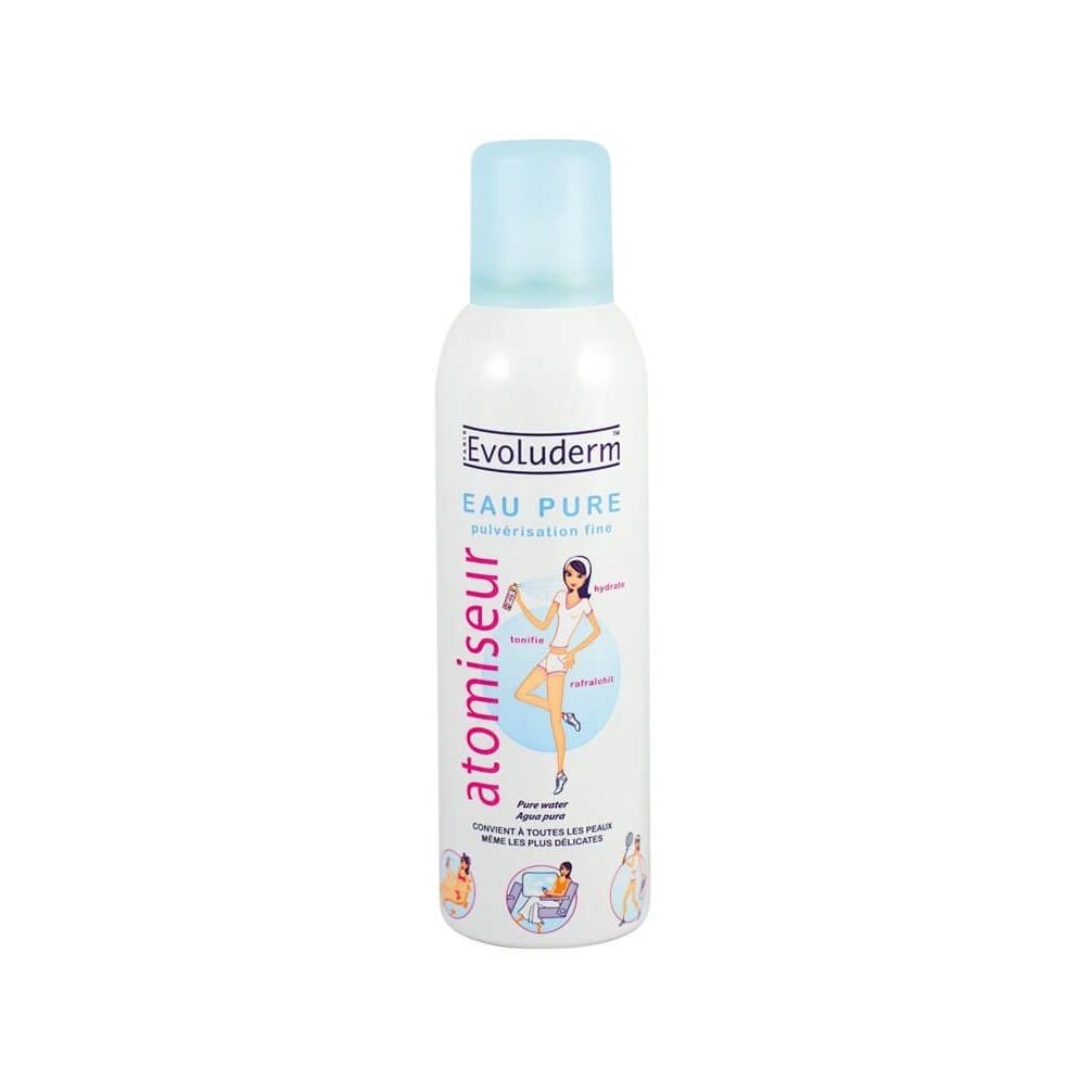 [HCM]Xịt khoáng Evoluderm Atomiseur Eau Pure 150ml