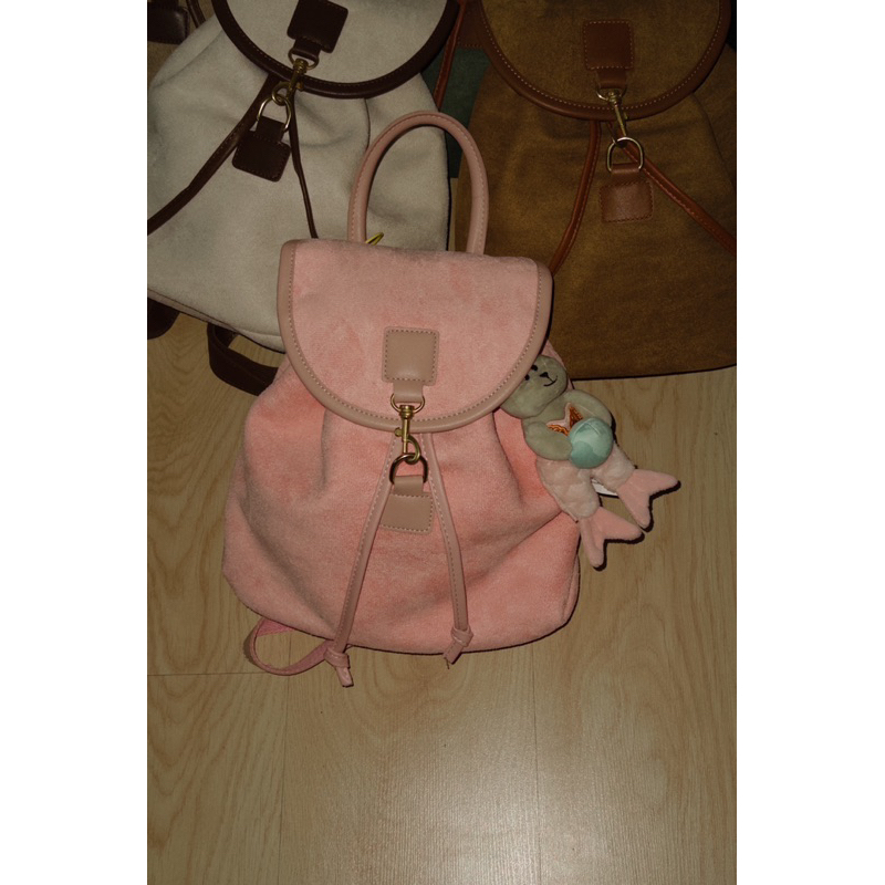Chihagi Velvet Backpack - Balo Da Lộn Chihagi ( Ouithebrand )