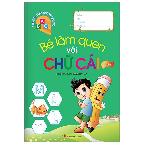 Fahasa - bé làm quen với chữ cái - quyển 2