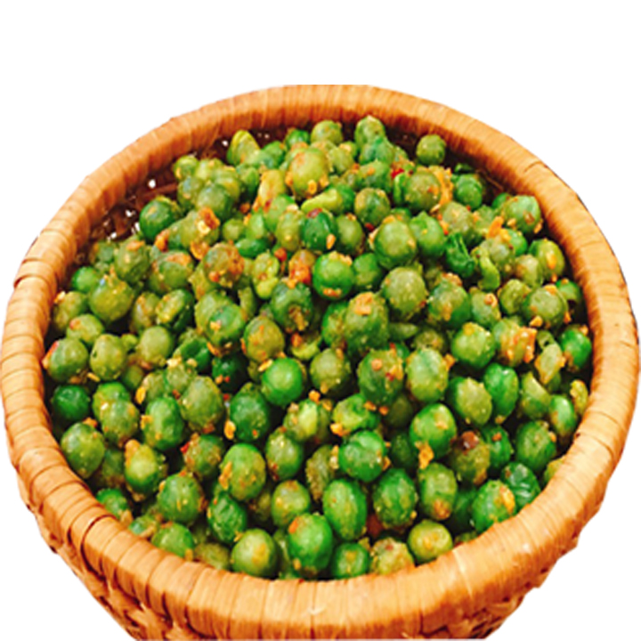 Combo 1Kg Đậu Hà Lan Rang Tỏi Ớt Hiệu SK FOOD- 2 Hũ Pet