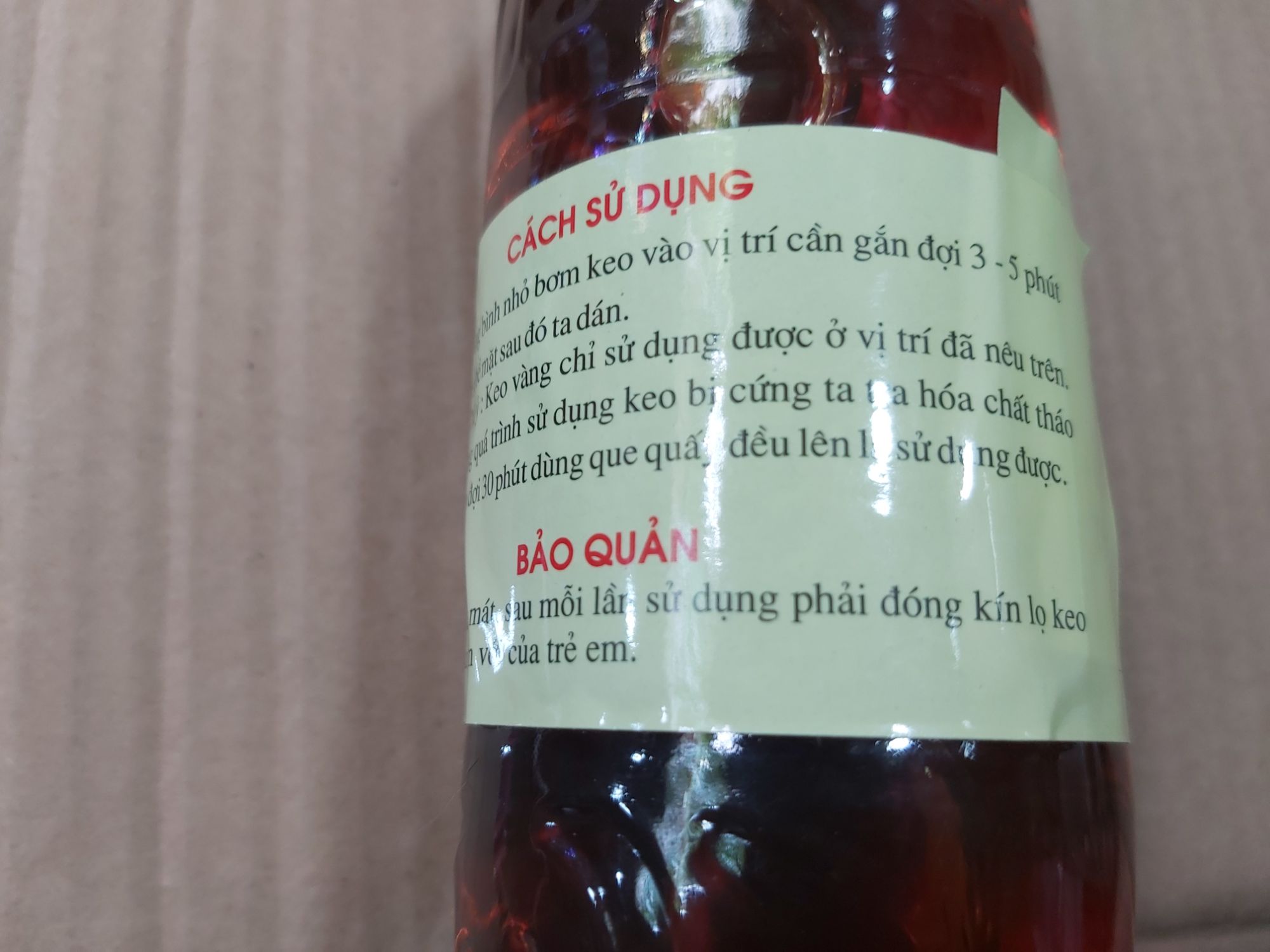 keo chuyên dụng dùng sửa chữa loa