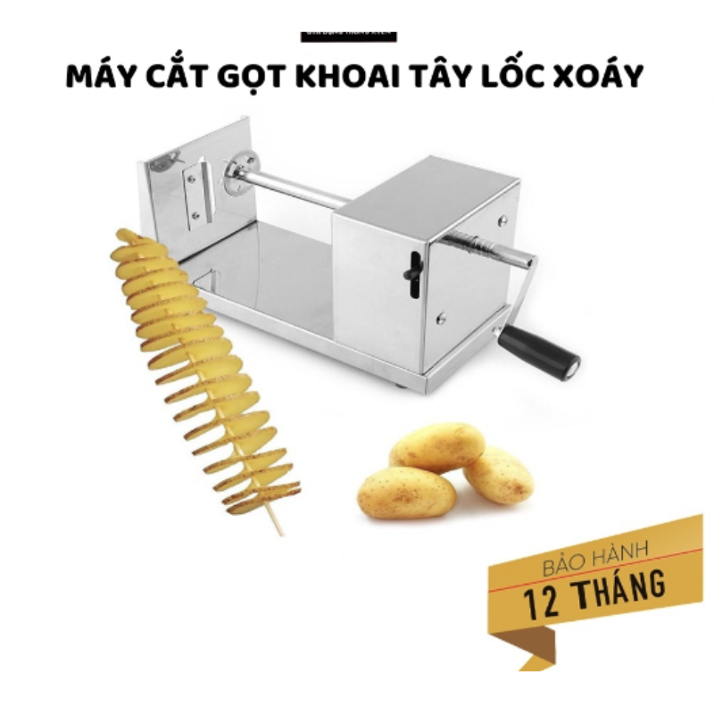 Potato cutter Tornado, tools paring Potato Tornado, cut root the tornado removable easy, small size, easy to transport and use, body stainless steel stainless steel, độ durable easy use machine fryers, snacks