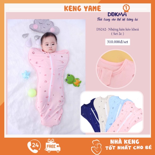 Nhộng chũn sơ sinh Dokma DS242