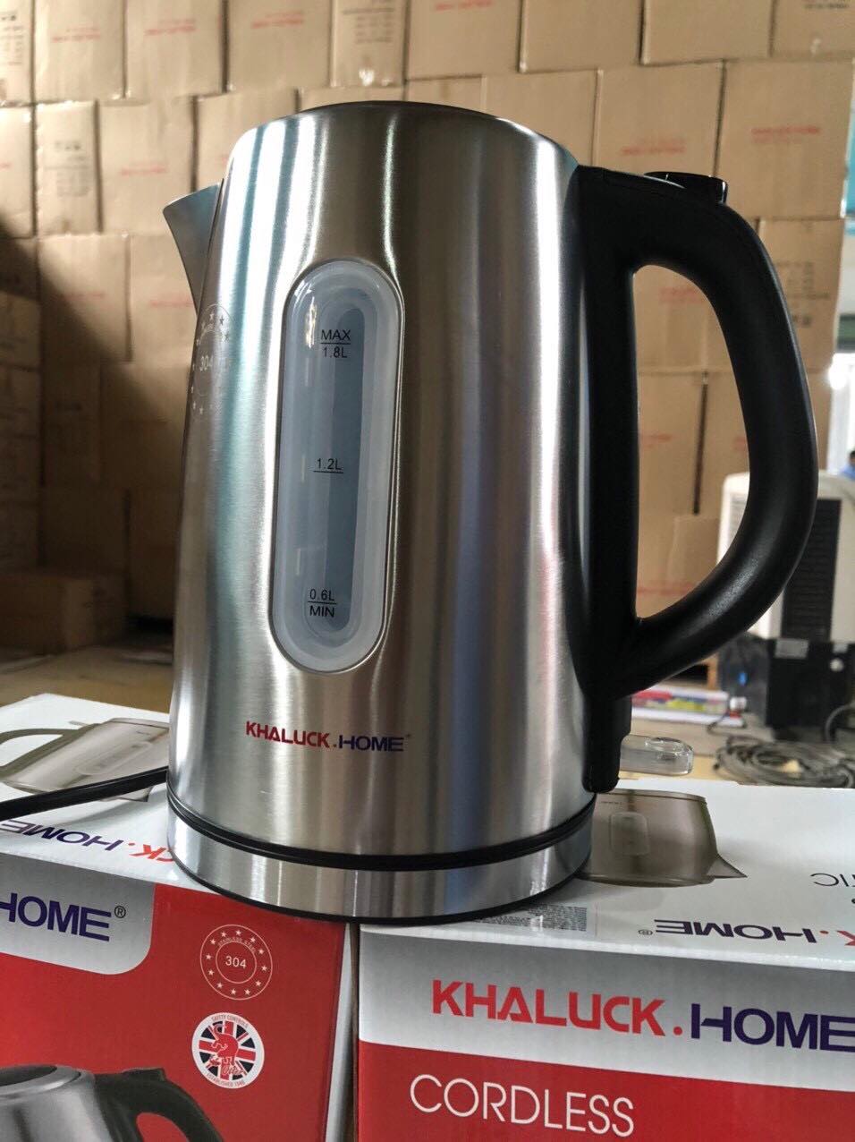 ẤM ĐUN SIÊU TỐC KHALUCK INOX 304 KL-6809_ KL6808