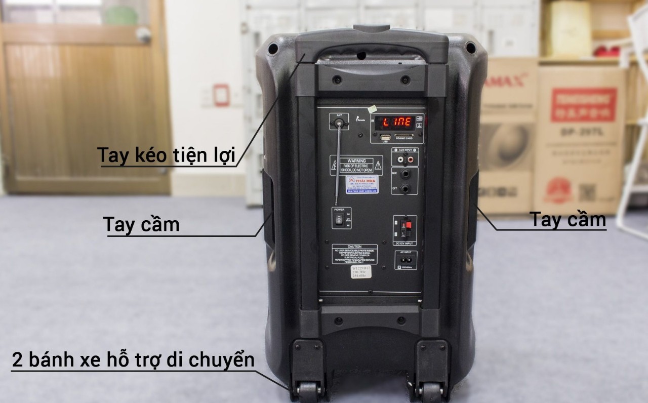 [HCM]Loa kéo bluetooth Ronamax T12 (3 Tấc) - Cực hay