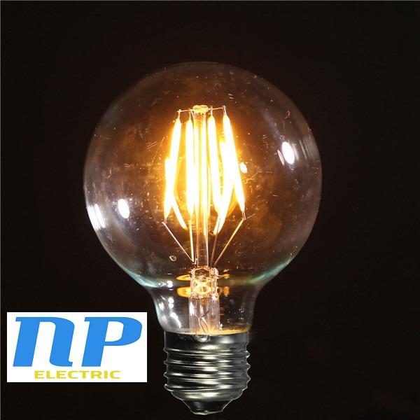 Bóng đèn led edision 4w tròn lớn- g80 - đèn trang trí