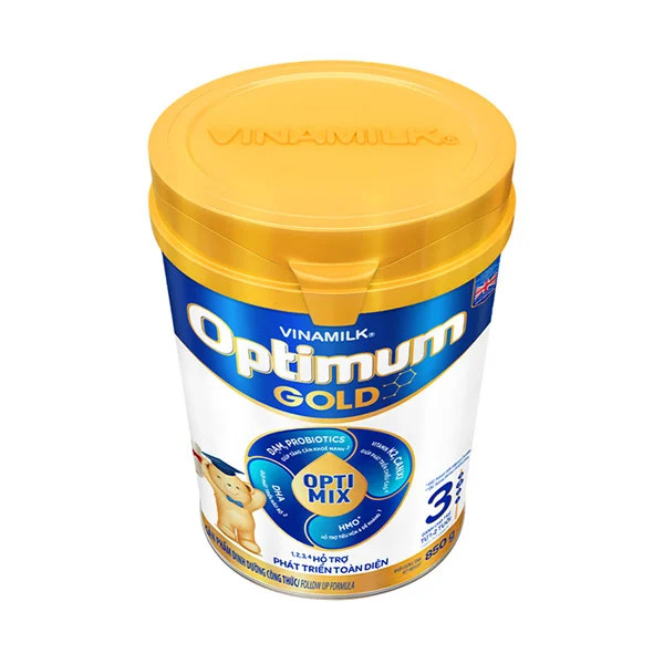 (Mẫu Mới) SỮA BỘT VINAMILK OPTIMUM GOLD 3 850G.