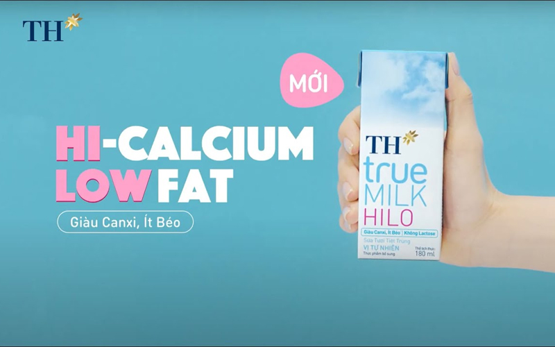 sữa tươi TH True Milk HILO 180ml