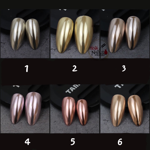 Tráng gương Phụ kiện Nail