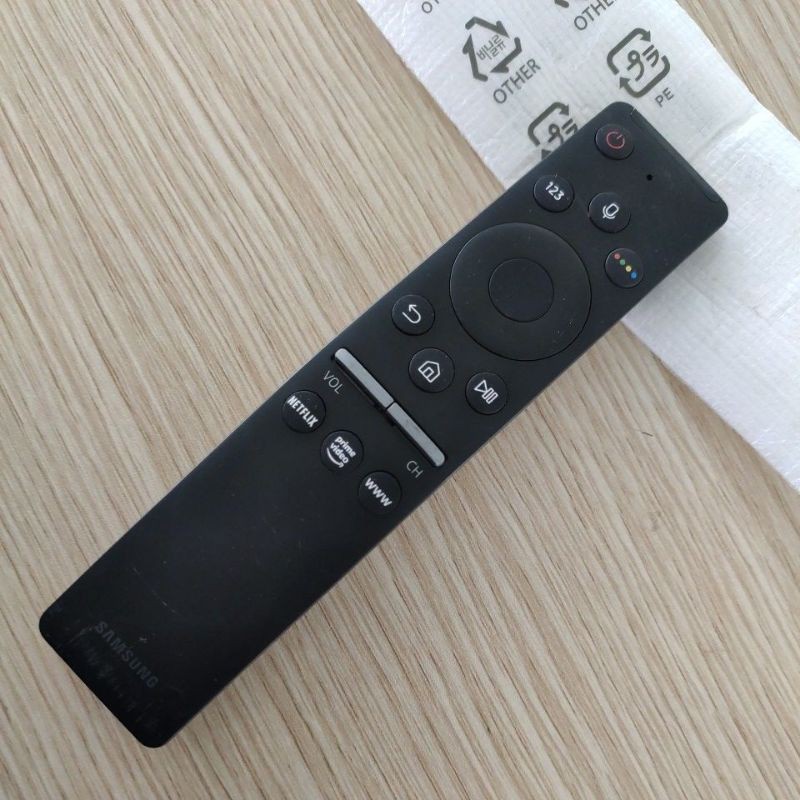điều khiển tivi SAMSUNG giọng nói dòng TU bóc máy cũ 98%