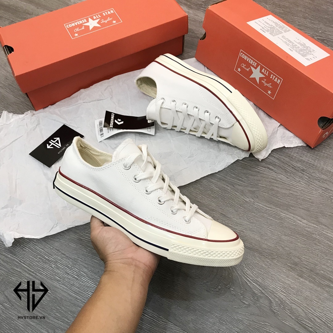 [ FULL BOX + ẢNH THẬT ]Giày Converse 1970s Trắng Thấp Cổ Chính Hãng