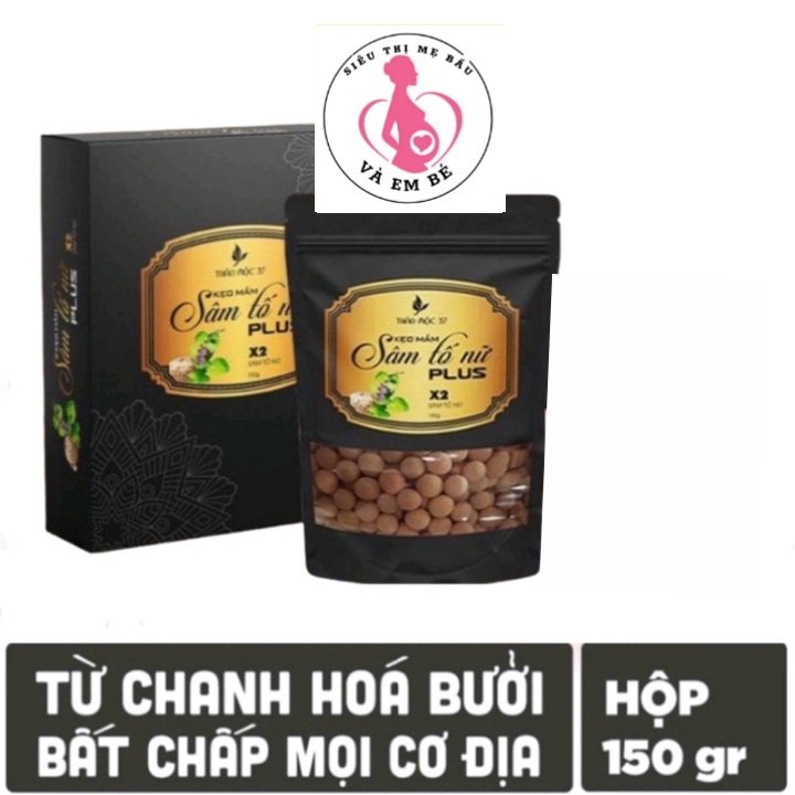 [Combo sĩ 5 Hộp ]Kẹo Mầm Sâm Tố Nữ Thảo Mộc 37