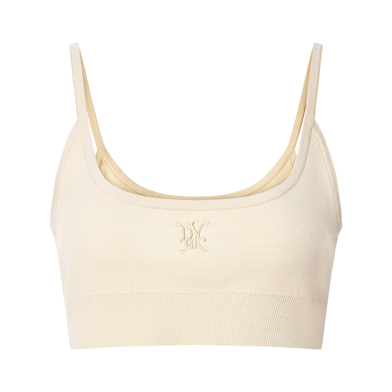 DVRK - Áo croptop thêu logo PRIVÉ - DVRK - 21SS