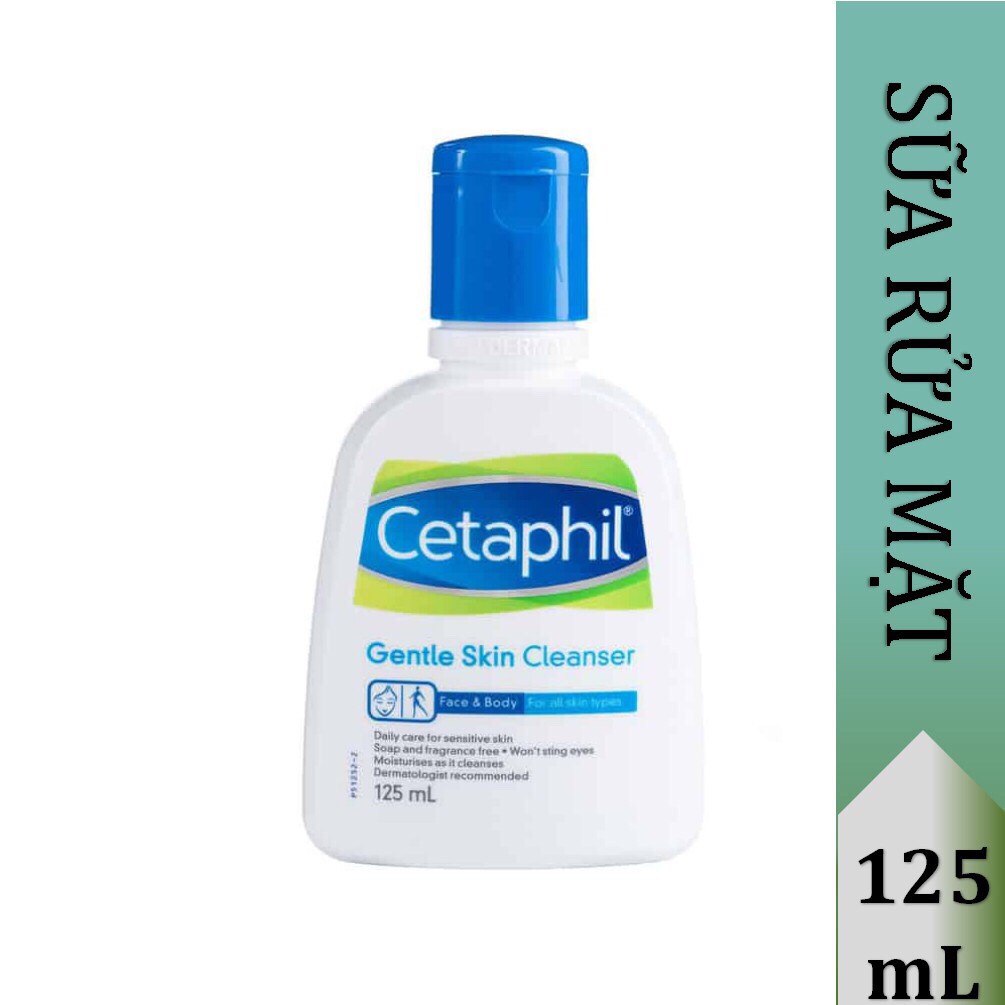 SỮA RỬA MẶT CETAPHIL 125ML CHĂM SÓC DA MẶT DỊU NHẸ - ICARE