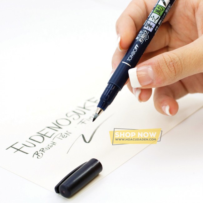 [HCM]Bút Brush Thư Pháp Lettering TOMBOW Fudenosuke