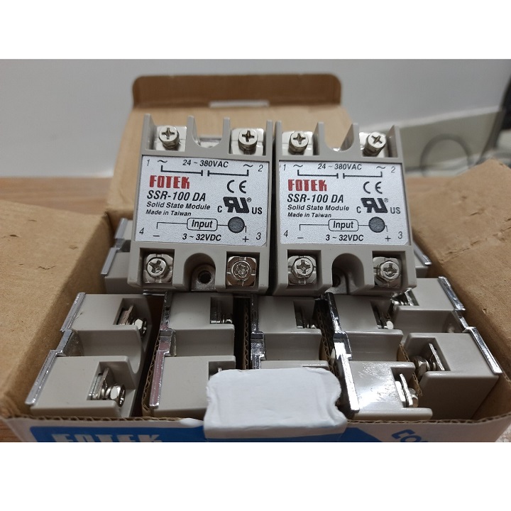 Fotek SSR 40DA Rơ le bán dẫn, rơ le rắn 40A