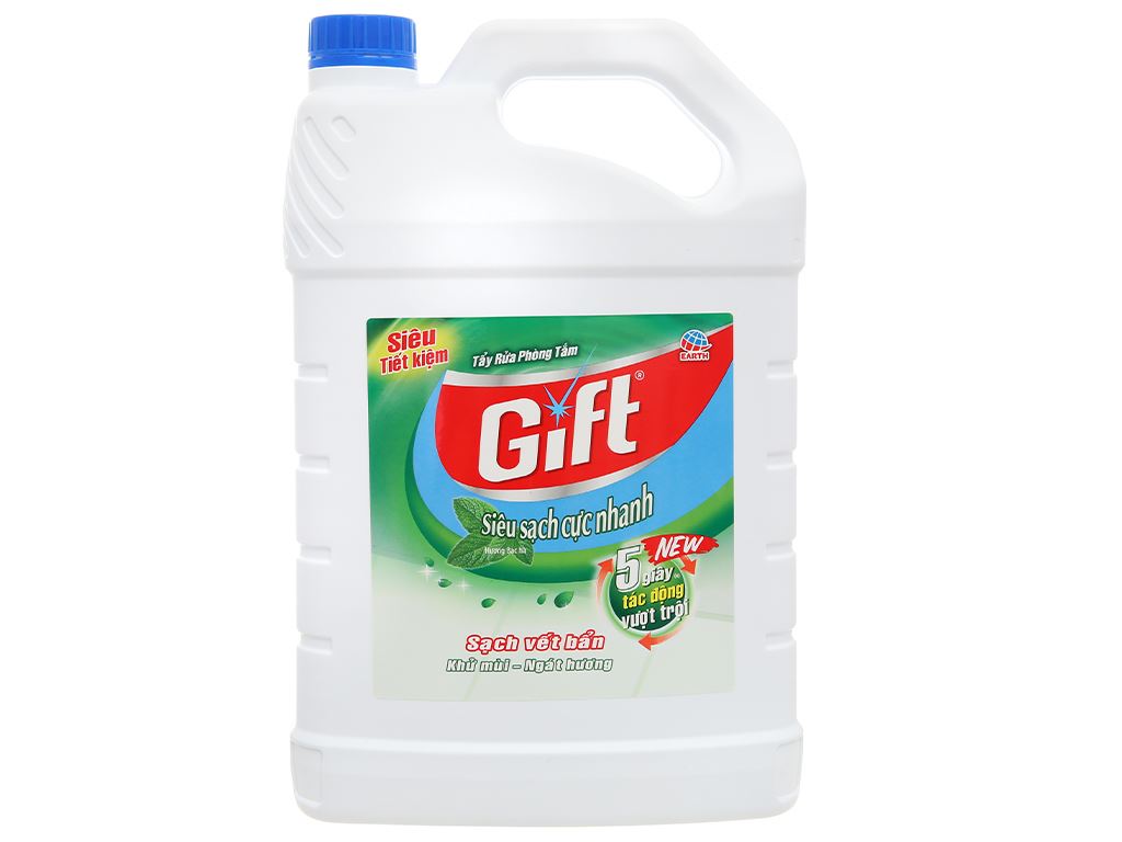 Nước tẩy nhà tắm Gift 3.8kg