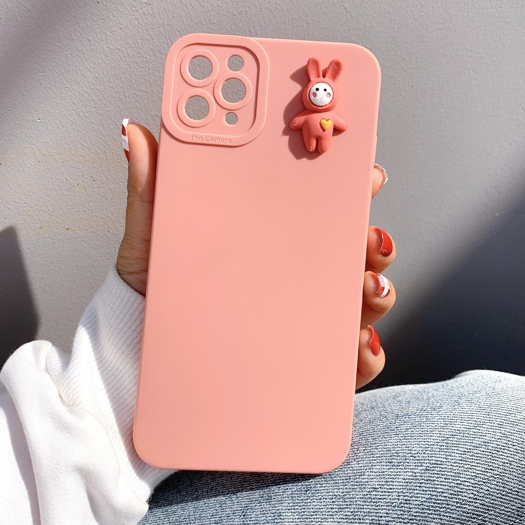 Ốp Lưng Basic Camera Nổi - Mẫu Rabbit Nổi