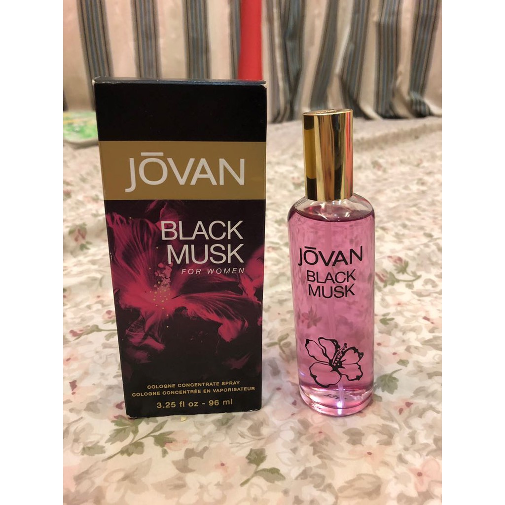 Nước hoa nữ Jovan Black Musk Cologne Concentrate spray 96ml (Mỹ)