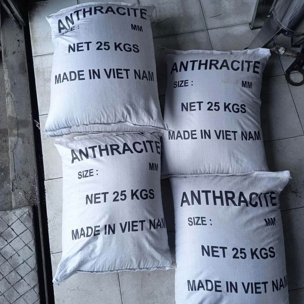 Than hoạt tính lọc nước Antraxit (anthracite) - 1KG