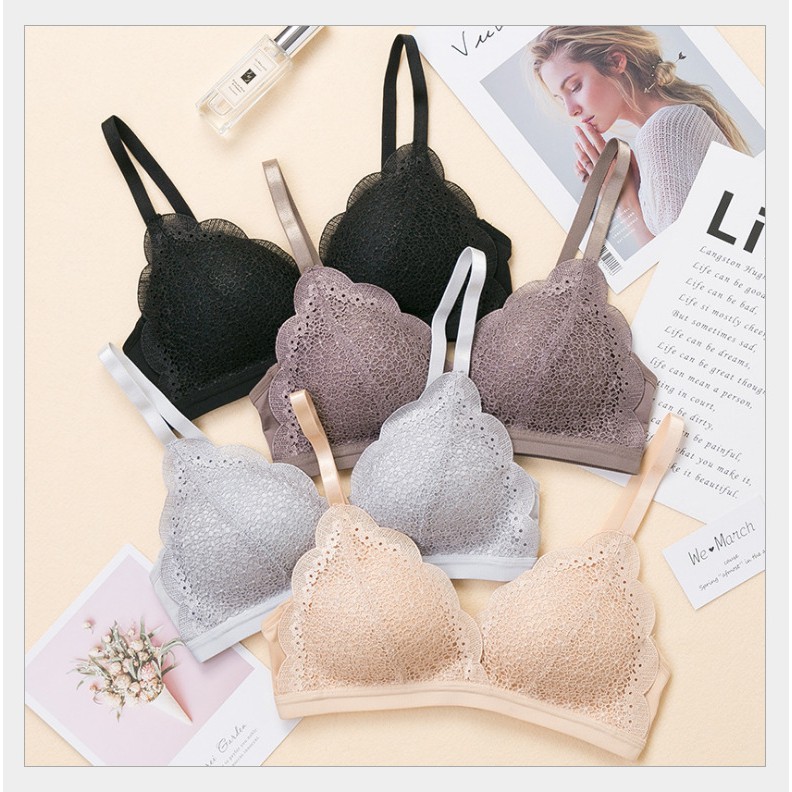 Áo Lót Ren Đệm Mỏng Không Gọng [ BraStore]