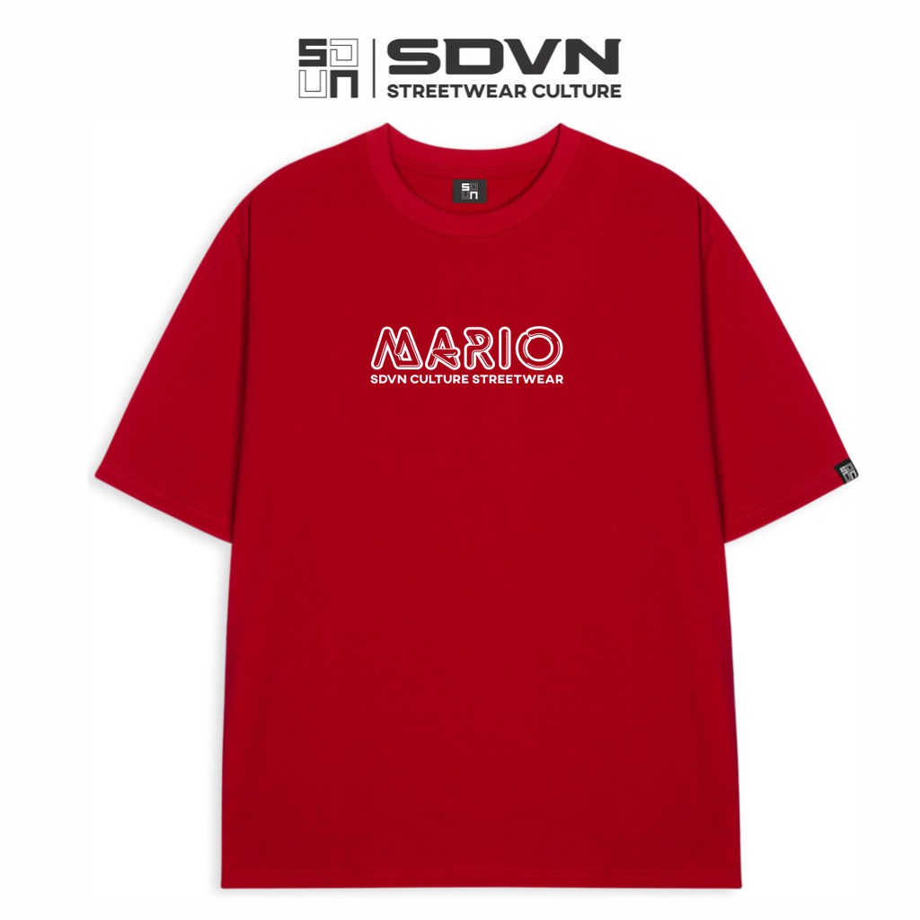 Áo Thun Cotton Unisex SDVN Mario