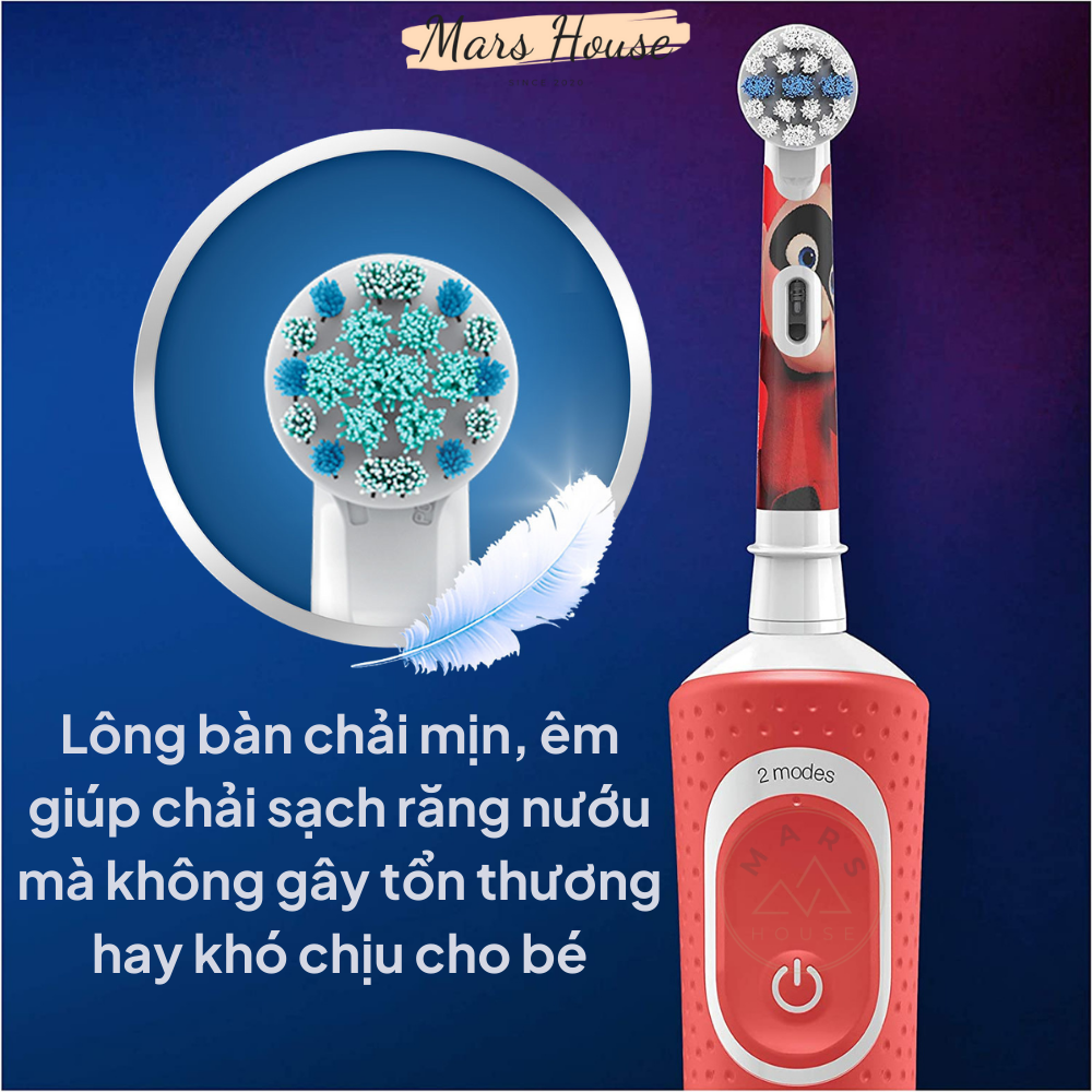 Bàn Chải Điện Oral-B Cho Trẻ Em
