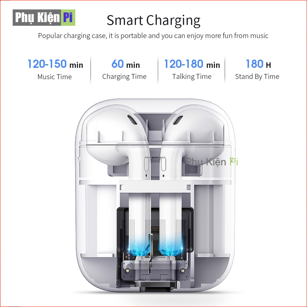 Tai Nghe Bluetooth Không Dây Inpods i12 TWS