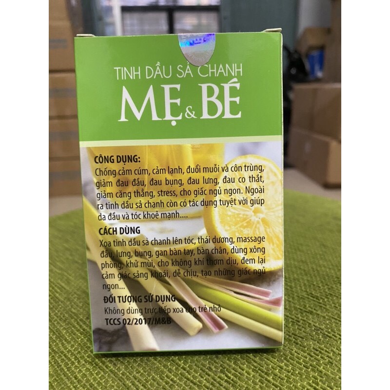 Tinh dầu sả chanh mẹ và bé 30ml