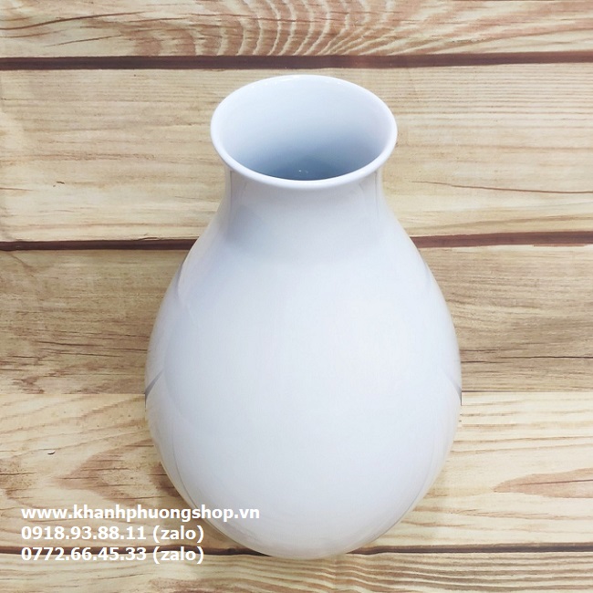 bình hoa sứ Minh Long size lớn - bình hoa sứ minh long