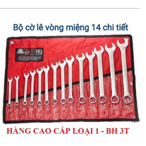 Bộ cờ lê 14 món từ 8-24MM - Fourtech