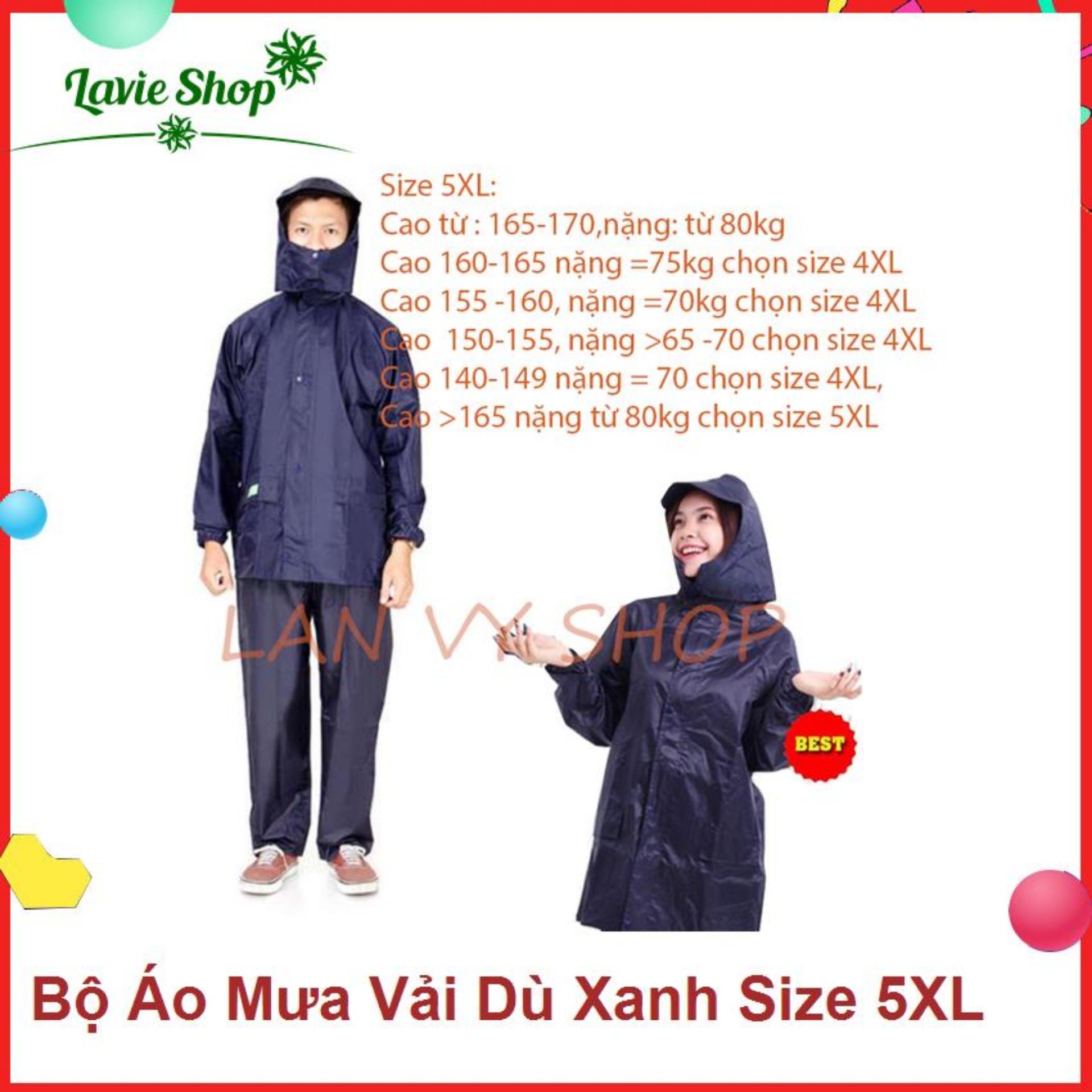 Bộ Áo Mưa Vải Dù Cao Cấp – Không Thấm