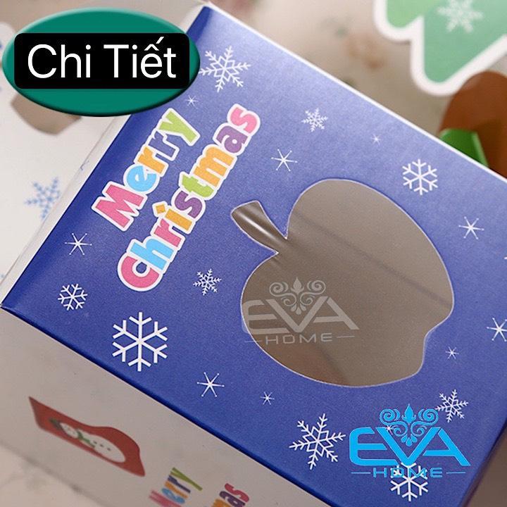 [HCM]Combo 5 Hộp Giấy Đựng Quà Giáng Sinh Noel