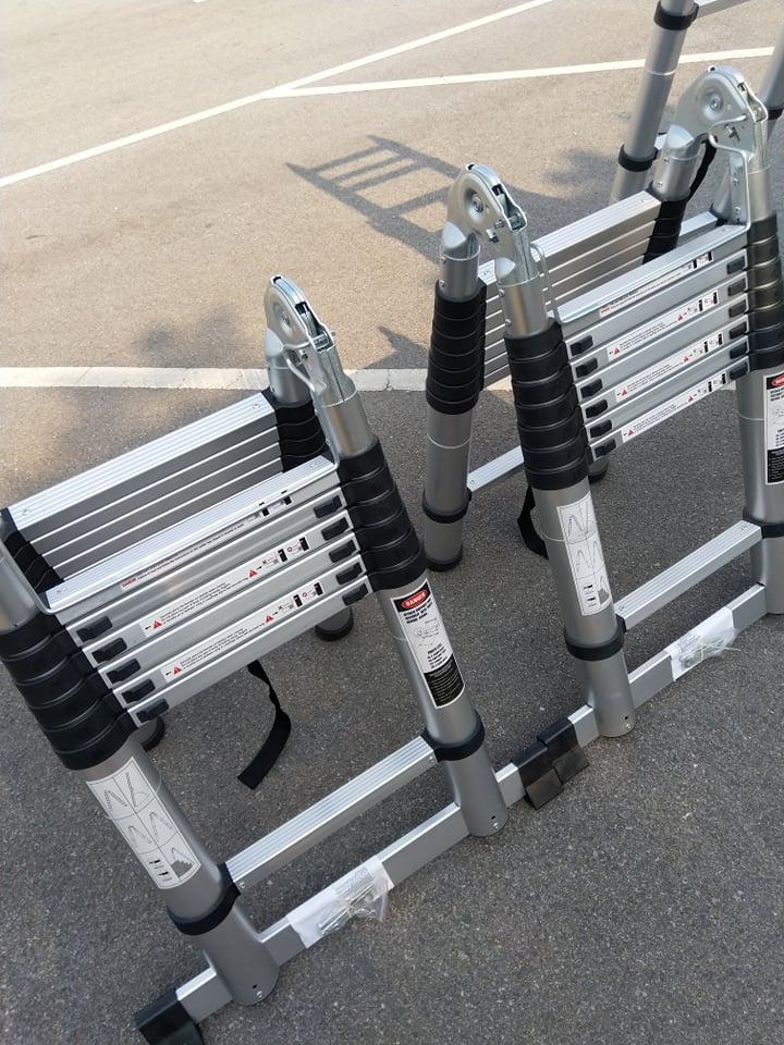 Thang Nhôm Rút Chữ A 4.4M