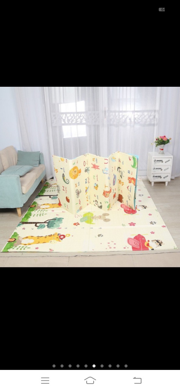 Chiếu Xốp Thảm Xốp 18x2m Cao Cấp Gấp Gọn Được