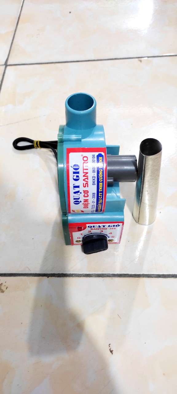 Quạt thổi bếp 35W có chỉnh tốc độ cánh sắt, quạt thổi than, quạt nhóm lò, quạt bếp nướng, quạt hỏa tốc