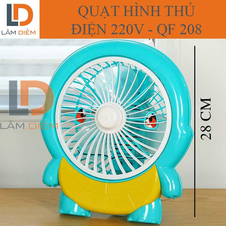 quạt hình thú điện 220v siêu mát