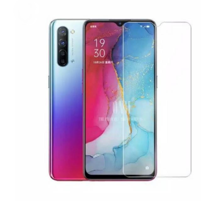 Kính cường lực trong suốt Oppo Reno 3 (Kèm miếng lau)