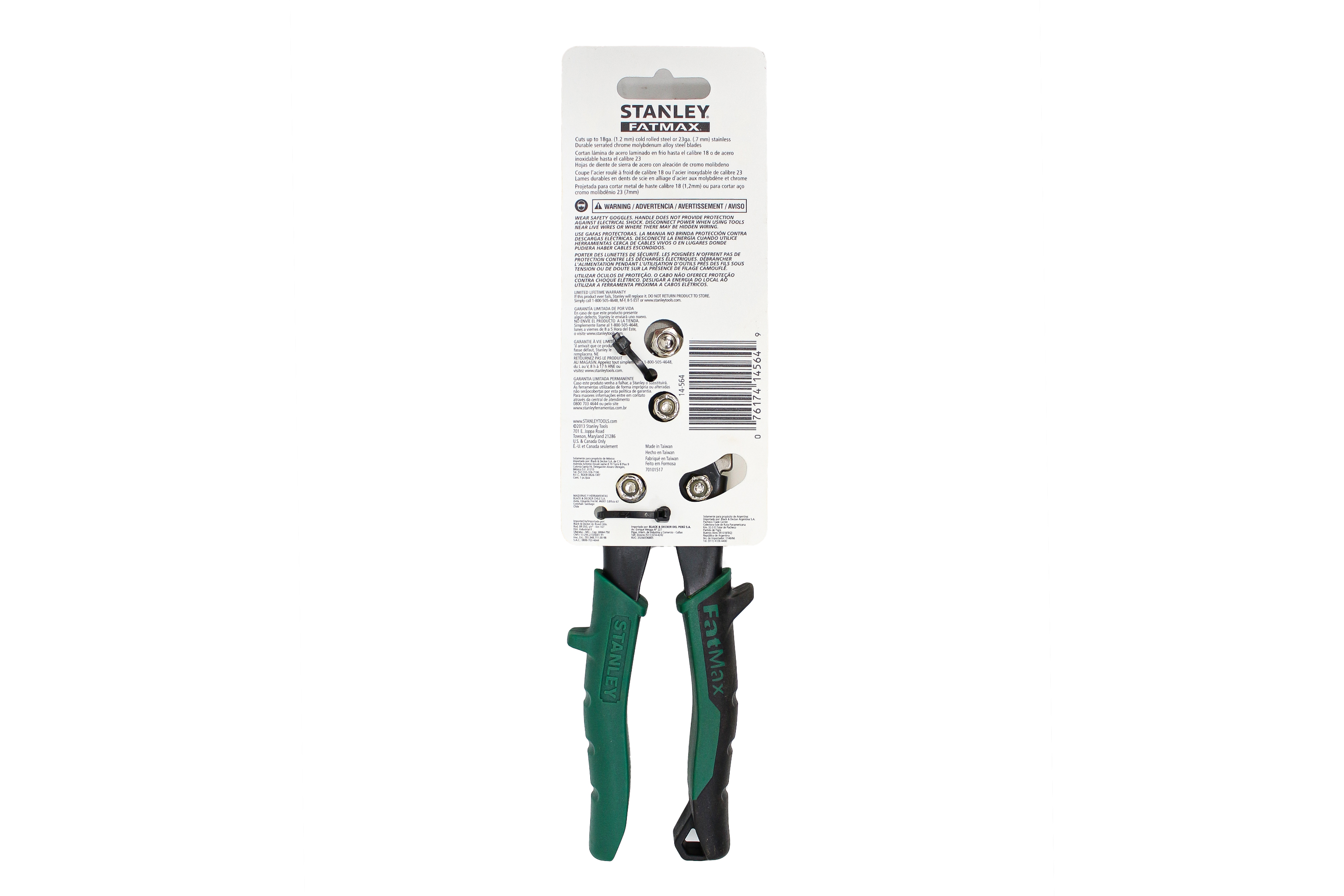 Kéo cắt sắt mũi phải 10"/250mm Stanley 14-564-22