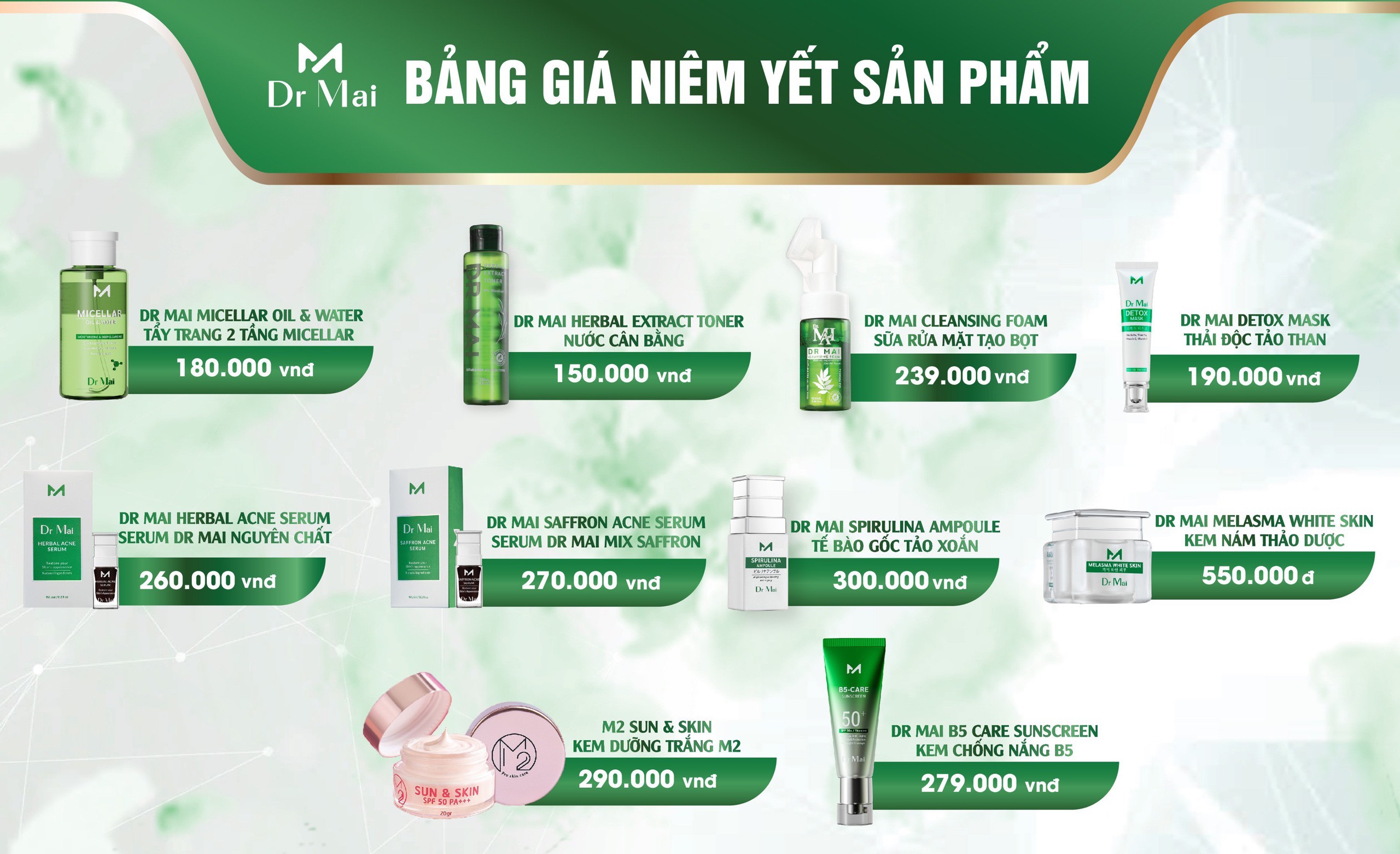 Mai thảo mộc nguyên chất 6ml DR MAI